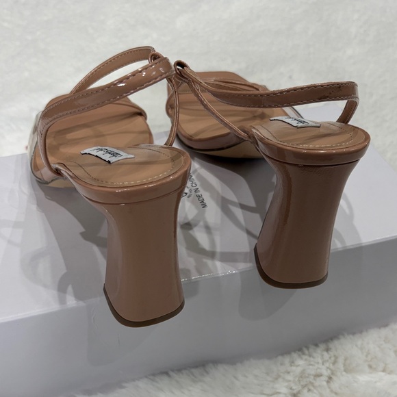 Charles David Nude Strappy Heels,size 9.5 - Picture 6 of 17